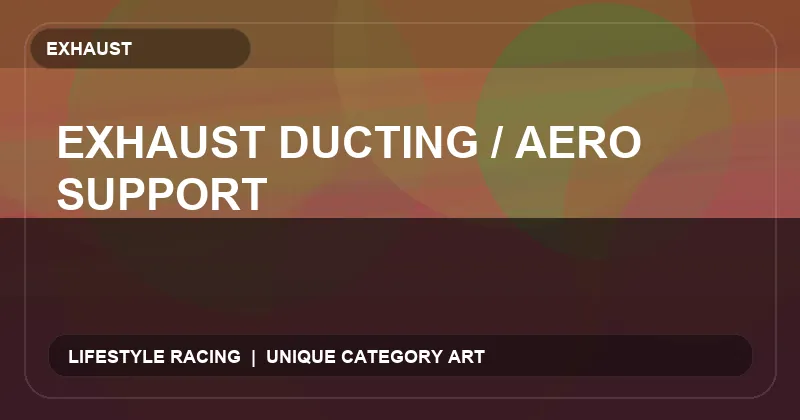 Exhaust Ducting / Aero Support